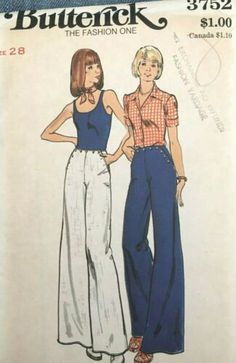 two women's jumpsuits, one in blue and the other in white