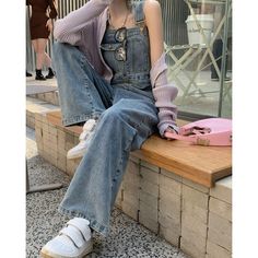 Product information:Style: OverallsMain fabric composition: Denim Size information:Unit: cm Size Length Waist Hips S 100 81 97 M 101 85 101 L 102 89 105 Casual High Waist Light Wash Denim Jumpsuit, Casual High Rise Denim Jumpsuit For Fall, Casual Denim Blue High Waist Jumpsuit, Casual Straight Leg Denim Jumpsuit For Fall, Casual Blue Jeans For Winter, Light Blue Washed Jeans For Spring, Casual Washed Denim Jumpsuit With Straight Leg, Casual Dark Wash Denim Jumpsuit With Straight Leg, Casual Dark Wash Straight Leg Denim Jumpsuit