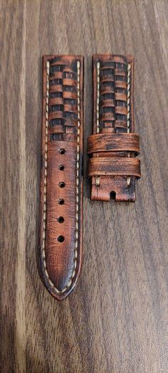 Hand made leather watch band. Unique. %100 genuni leather. Taylor made. 22-24-26mm Listing include watch band only.Watch not include! Let me know the size please. I have also watch listings. Best regards... Vintage Leather Watch Bands, Adjustable Distressed Brown Leather Watch Bands, Custom Handmade Brown Watch Bands, Adjustable Vintage Brown Leather Watch Bands, Watch Bands Leather, Custom Leather Watch Strap, Brown Leather Strap Watch Band, Vintage Brown Adjustable Leather Strap Watch Band, Handmade Watch Strap