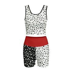 Elastic and skinny fabric, high waist design, can highlight your beautiful waistline and show your charming body shape out. It can be used as sportswear ensuring your freely excising. ● Fabric: 88% polyester and 12% spandex ● Regular fit ● Stretch fabric,high waist ● Fabric Weight: 230 g/m2; ● Stitch Color: black or white, automatically matched based on patterns. ● Care Instruction: machine wash cold with similar colors, do not bleach, tumble dry low, do not iron, do not dry clean. ● Notice: a v Evil Costume, Runner Outfit, Dalmatian Costume, Runners Outfit, Running Outfit, Running Costumes, Running Clothes, Halloween Cosplay, Costume Halloween