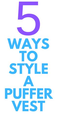 5 Ways to Style a Puffer Vest - Looking for ways to style a puffer vest? Here are 5 ways for you to wear a puffer vest. Ways To Style A Puffer Vest, Puffer Vest Travel Outfit, Functional Puffer Vest For Winter, How To Style A Puffer Vest, How To Wear A Vest Women, Fall Outdoor Puffer Vest, Style A Puffer Vest, Long Puffer Vest Outfit, Wunder Puff Vest