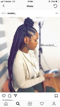 Color Hair Braids, Two Color Hair, Forever In Love, Summer Braids, Braids Styles, Pelo Afro, Beautiful Braids, Girls Hairstyles Braids, Girls Braids