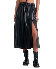 in stock Leather Midi Skirt, Midi Length, Midi Skirt, Pick Up, In Store, Shoe Accessories, Buy Online, Faux Leather, Skirt