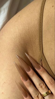 Long acrylic nails stiletto nails Acrylic Nails Stiletto, Katy Tx, Long Square Acrylic Nails, Brown Nails, Square Acrylic Nails, Fire Nails, Dream Nails