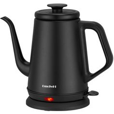 an electric kettle with the lid open