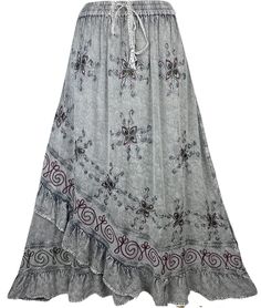 PRICES MAY VARY. Unique Boho Design: Immerse yourself in the free-spirited essence of bohemian fashion with Agan Traders women's bohemian western high waist long skirt. This womens long skirt is made of 100% cotton and has a variety of colorful, multi-colored patches. Each patch on our long skirt for women is carefully picked to create a vivid and unique design, adding an individualized touch to your wardrobe. Comfortable and Adjustable Fit: This high waist maxi skirt is crafted with premium mat Ruffle Long Skirt, Long Skirt For Women, High Waist Maxi Skirt, Bohemian Maxi Skirt, Womens Long Skirt, Vintage Maxi Skirt, High Waist Long Skirt, Hippie Skirts, Bohemian Skirt