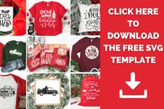 the free svg christmas bundle is available for purchase on all items in the store