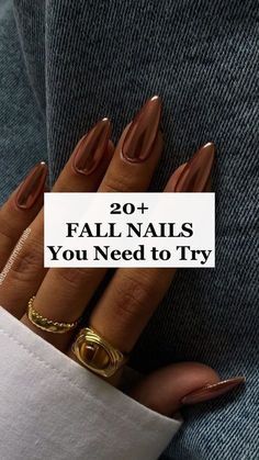 Trends Nails, Winter Manicure, Fall Nail Art Designs, Aesthetic Nails, Nails Aesthetic