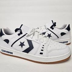 Item No. A04597c New With Box No Return Accepted Cons As-1 Pro, Converse As-1 Pro, Shoes With Star, Men Casual Sneakers, Converse Cons, Chuck Taylor Shoes, Black And White Converse, Staple Shoes, Converse Star