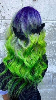 Dyeing your hair for Halloween can be a fun and transformative way to enhance your costume and get into the spirit of the holiday. A temporary hair color or wig can instantly change your appearance, helping you embody the character you're portraying more convincingly. Nerdy Nails, Goth Hairstyles, Character Customization, Exotic Hairstyles