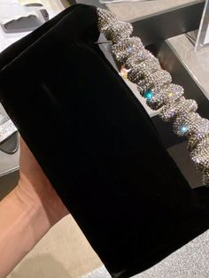 Composition: Velvet, Polyester Designer Style ID: FP09786589 Luxury Rhinestone Bags For Night Out, Designer Rhinestone Evening Bag For Parties, Designer Party Bags With Rhinestones, Velvet Handbag, Designer Style, Black Handbags, Black Friday Sale, Bridal Dresses, Composition