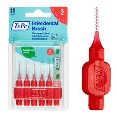 PRICES MAY VARY. INTERDENTAL BRUSH: Our Original interproximal brush is designed to clean gaps between your teeth that a normal toothbrush can’t reach. Choose our multipack of different sizes or one of our same-sized brush packs to fit your teeth. VERSATILE TEETH BRUSH: This cleaner is fully coated and has a rounded-loop tip for gentle insertion. The flexible neck is effective with braces, implants, crowns, and bridges, and the soft brush bristles help make your daily dental care enjoyable. EFFI Teeth Brush, Interdental Brush, Gum Inflammation, Gap Teeth, Plaque Removal, Natural Teeth, Healthy Detox, New Inventions, Dental Floss