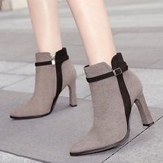 Heels High Classy, Black Mary Jane Heels, High Heels Classy, Mode Shoes, High Heel Stiefel, High Heels Boots, Casual High Heels, Women Heels