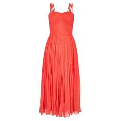 Check out this item from 1stdibs! 1980s Louis Feraud Silk Orange Pleated Chiffon Dress: https://www.1stdibs.com/id-v_15923912 1918 House, Purses Outfits, Maria Pavlovna, Epic Clothes, Pleated Chiffon Dress, Vintage Evening Dresses, Louis Feraud, Silk Chiffon Fabric, Fashion Png