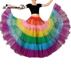 Store category Sign Up Now ! You may also like In Stock 1M Rainbow Petticoat Colorful Organza Summer Skirt Crinoline Underskirt Product Description Skirt Length: About 39.4"(about 100cm) Material:Polyester This skirt without Lining. Payment Delivery details Terms of sales About us Return Policy Payment   We accept the paypal payment !   Delivery details Please note that it usually takes 15 days to finish the dress , shipping time refer different shipping way, thanks understand Terms of Summer Costume Party Crinoline Petticoat, Summer Crinoline Petticoat For Costume Party, Summer Full Skirt Petticoat For Costume Party, Summer Tiered Crinoline Skirt, Spring Crinoline Skirt For Costume Party, Spring Can-can Petticoat In Crinoline, Summer Costume Party Skirt With Attached Cancan, Spring Costume Party Ruffled Petticoat, Spring Dance Petticoat With Ruffles