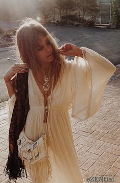 ☆ Boho Fashion Spring, Mode Hippie, Casual Chique, Boho Fashion Bohemian, Boho Beauty