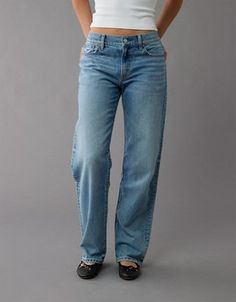 A super relaxed, laid-back look inspired by your old flame. Dump him, not his denim. Dump Him, White Jeans Men, Athletic Fit Jeans, Dream Jeans, Old Flame, Graphic Tee Dress, Jean Trends, Curvy Jeans, Loose Jeans