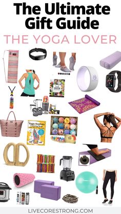 the ultimate gift guide for yoga lovers is here to help you find out what's in your bag