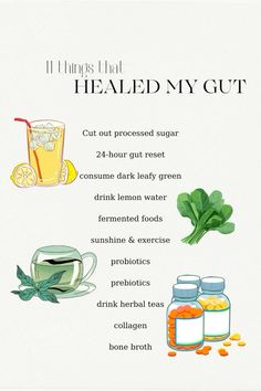 . . .  #GutHealth #DigestiveWellness #HolisticLiving #Probiotics #Prebiotics #WellnessJourney #HealthyGutJourney #GutHealingRecipes #NourishYourGut #HealthyLivingTips #NaturalDigestion #MindfulEating #WholeBodyWellness #GutHealthMatters #BalancedLifestyle #WellnessInspiration How To Reset Gut Health, Gut Health Journey, Healthy Healing Foods, Best Herbs For Gut Health, Foods To Help With Gut Health, Gut Healing Morning Drink, Gut Healing Vitamins, How To Do A Gut Cleanse, Foods That Help Gut Health