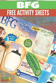 the big free activity sheets for kids