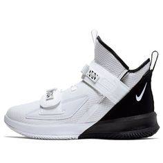 Nike White Sporty Basketball Shoes, Nike White Breathable Basketball Shoes, White High-top Basketball Shoes For Sports Events, Sporty White Basketball Shoes For Sports Events, White Sporty Basketball Shoes For Sports Events, White Sporty Basketball Shoes, Lebron Shoes, White Basketball Shoes, Nike Lebron