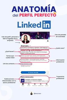 Anatomía del Perfil Perfecto en LinkedIn para Vender Más Linkedin Ideas, Email Like A Boss, Marketing Digital Social Media, Job Interview Advice, Linkedin Tips, Marketing Planner, Social Media Community, Business Marketing Plan, Job Interview Tips