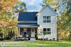 a white house in the fall with trees around it and text overlay that reads, what is going out in west virginia?