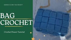 the bag crochet pattern is on display