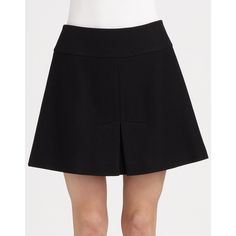 Rachel Zoe 'Mylan' Wool Blend Skirt Classically Tailored, Wool-Rich Staple With Front Pleating, Back Button Details And An Ultra-Short Silhouette. Size 10: Length - 16"; Waist- 32" * 65% Wool; 35% Viscose * Front Pleating * Back Button Details * Invisible Back Zipper * Lined * Dry Clean Only * Black Color * Brand New With Tag * Mfsrp: $250.00 Black Wool Mini Skirt, Elegant Black A-line Mini Skirt, Black Textured Mini Skirt, Black Mini Skirt With Button Closure, Business Casual Skirt, Black Stretch A-line Mini Skirt, Rhinestone Skirt, Peasant Skirt, Ruffle Mini Skirt