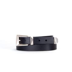 "This bold and unique new belt with silver buckle and matching tip is one of our personal favourites. It's sharp edges inspired by its namesake character (Kryten) on Red Dwarf, you can add this 1\" or 25mm wide slim leather belt to any outfit to give it more of a futuristic feel. It may be cold outside but your belt will really help the atmosphere. Each belt is meticulously constructed by hand in our London Studio by a member of our small team; our makers mark is proudly foil stamped on the inside to keep the design of the belt as clean and classic as possible.  Please explore our full range of classic belts and complimentary accessories at www.villageleathers.com For the best size guide, measure a well fitting belt from the place at which the buckle is attached to the most used hole. You Eccentric Style, Black Leather Belt, Modern Wardrobe, Cold Outside, Suspender Belt, Vegetable Tanned Leather, Belt Size, Leather Working, Tan Leather