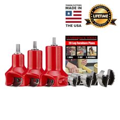 the ultimate tool set includes four different tools, including two drillers and one vicer