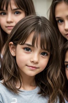 Girls Haircut With Bangs Kids Long, Bangs On Girls Kids, Girls Fringe Hair Kids, Hảir Cut For Girls Kids, Hair Cut Girls Children, Kid Bangs Girls, Bangs For Little Kids, Shoulder Length Hair For Girls Little