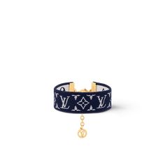 LOUIS VUITTON® - Lv Buddy Bracelet - Bleu Marine Louis Vuitton Bracelet, Alma Bb, Louis Vuitton Accessories, Trunk, Spring Sandals, Trunk Bag, Expensive Jewelry Luxury, Louis Vuitton Jewelry, Monogram Bag