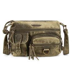 PRICES MAY VARY. Step into a world of individuality with our Stone Wash collection. Each messenger bag is a one-of-a-kind creation, showcasing the unique charm of its vintage-inspired, distressed aesthetic. Crafted from Stone Wash Vegan Leather, crossbody bag ensuring durability and comfort. Its soft and lightweight construction makes it perfect for daily use. Featuring multiple compartments and pockets, including front and back zipper pockets, cross body bag keeps your essentials neatly organiz Women Shoulder Bag, Crossbody Bags For Women, Bags Aesthetic, Pocket Book, Aesthetic Vintage, Shoulder Purse, Unique Charms, Body Bag, Shoulder Bag Women