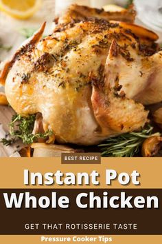 the instant pot whole chicken recipe