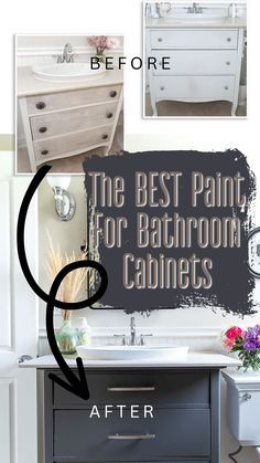 the best paint for bathroom cabinets