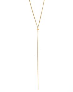 Adorn your neckline with the Sahara Dainty Lariat Necklace for a sophisticated, timeless look. Its simple design embodies luxury and refinement. Add effortless elegance to any ensemble with this exquisite necklace. Length: 18" drop, 7" charm Waterproof 18k Gold plated waterproof necklace chain Hypoallergenic Care tips: Store jewelry in our cloth Béljoy bag or small plastic zip lock Use a jewelry cloth to clean everyday oils off Avoid contact with chemicals such as hairspray, lotions, perfumes, e Adjustable Gold Long Necklace For Formal Occasions, Dainty Adjustable Yellow Gold Drop Necklace, Classic Drop Necklace With Delicate Chain For Formal Occasions, Classic Drop Necklace With Delicate Chain For Formal Events, Elegant Long Necklace With Round Pendant, Adjustable Long Necklace For Formal Occasions, Formal Adjustable Clavicle Chain Necklace, Adjustable Gold Drop Necklace, Adjustable Delicate Long Drop Chain Necklace