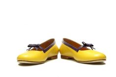 Just like sunny days this handmade yellow leather ballet flats never goes out of style. Classic slip-on ballet will be the chic shoe you reach for again and again. Embellished with trim and bow in front these round toe low cut vamp ballet is indispensable part of every woman’s wardrobe.Make your basics anything but basic. With cushioned insole they are made for everyday wear and walk for miles in style. Full leather outer, interior and sole.DETAILS:Full leather upper, lining and soleLeather and Yellow Leather Flats With Rubber Sole, Yellow Flats With Leather Sole And Round Toe, Yellow Round Toe Flats With Leather Sole, Yellow Leather Flats With Round Toe, Yellow Leather Flats With Almond Toe, Yellow Leather Almond Toe Flats, Summer Ballet Flats With Leather Sole, Yellow Flats With Leather Sole, Summer Ballet Flats With Leather Sole And Round Toe