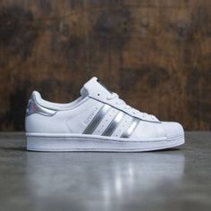 Footwear | BAIT Luxury Adidas Sneakers For Light Sports, Cheap Silver Casual Sneakers, Cheap Silver Women's Sneakers, Adidas Shoes Women Sneakers White, Cute Tennis Shoes For Women Adidas, Womens White Adidas Shoes, Luxury Classic Silver Sneakers, Addidas Shoes All Stars, Tennis Shoes Women Adidas