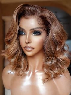 hair color: Hair color like the picture</BR>
hair length: 14 Inches</BR>
hair density: 200%</BR> Side Part Wavy Bob, Induction Photoshoot, Shoulder Length Side Part, Braids 2024, Styling Wigs, Graduation Hairstyle, Wigs Ideas, Weave Ideas, Feminine Era