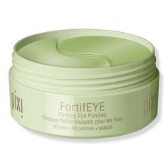 FortifEYE Toning Eye Patches with Collagen and Peptides - FORTIFEYE 60CTBenefitsInstantly tones eyesProvides maximum hydrationCooling & refreshingParaben-freeSuitable for all skin typesKey IngredientsAcacia collagen volumizes & rejuvenatesCaffeine depuffs & energizesPeptides firm & revitalize - FortifEYE Toning Eye Patches with Collagen and Peptides Undereye Patches, Dry Under Eyes, Pixi Beauty, Under Eye Puffiness, Eye Patches, Spa Essentials, Eye Bags, House Smells, Ulta Beauty