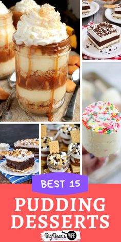 the best pudding desserts to bake in minutes or less, and they're delicious