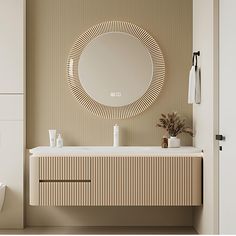 a bathroom with a sink, mirror and toilet