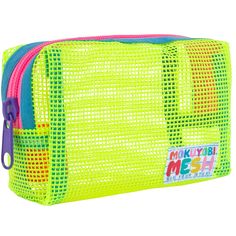 See your Stuff with our Mesh Bag Collection! The perfect small case for whatever you need to store- fit your essentials on the go! Use it as a makeup bag, art supply case, a place to store your stamp collection, toiletry bag, travel tech, and more! Tear resistant 100% vinyl coated mesh 5" height x 6" width x 2.5" depth, 3 oz Made in Los Angeles, California Small Knitting Projects, Animal Print Party, Mesh Pouch, Stocking Fillers For Him, Travel Tech, Bag Art, Small Case, Stamp Collection, Stocking Fillers For Her