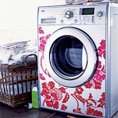 an image of a washing machine in the middle of someone's facebook page,