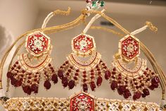 Handcrafted with love to give a real traditional look for this set beautifully studded with kundan stones and pearls give a royal look. Includes: Choker, Tikka, Earrings Traditional Jewelry With Mirror Work For Puja, Traditional Jewelry For Puja With Mirror Work, Elegant Mirror Work Jewelry For Puja, Elegant Jewelry With Mirror Work For Puja, Kundan Sets With Motifs For Eid, Traditional Wedding Jewelry Sets With Gota Work, Kundan Jewelry With Motifs For Eid, Elegant Kundan Jewelry Sets For Puja, Festive Mirror Work Jewelry For Puja