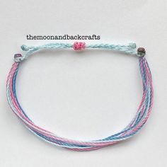 Look here for BRACELET COLORS! I made this out of wax string! They are adjustable so they will fit perfectly on you! BRACELET COLORS: * Cotton Candy- #721 (Dull Sky), #605 (Aqua Sky), and #915 (Pink) --DISPLAY FOR THIS LISTING:) * Brilliantly Bright- #394 (Neon Coral), #218 (Yellow), and #1019 (Lime) *Neon Pine- #394 (Neon Coral), #208 (Gray), and #202 (Dark Pine) *Peppermint Pink- #640 (Salmon), #230 (Peppermint), and #324 (Candy Pink) *Sage-wood- #90 (Moss Green), #1046 (Eggnog), and #511 (Wood Brown) *Frosty- #229 (Turquoise), #605 (Aqua Sky), and #230 (Peppermint) *Black and Blu- Black, #721 (Dull Sky), and #692 (Royal) *Sunrise-Sunset-#30 (Orange), #903 (Fuchsia), and #218 (Yellow) *The Light-Color Trio w/white- #324 (Candy Pink), #69 (Light Purple), and #230 (Peppermint)-(with an acc Adjustable Turquoise Friendship Bracelets With Sliding Knot, Blue Waxed Cord Friendship Bracelets With Sliding Knot, Turquoise Adjustable Cord Friendship Bracelets, Adjustable Turquoise Friendship Bracelets, Blue Waxed Cord Braided Friendship Bracelets, Blue Waxed Cord Braided Bracelets For Friendship, Adjustable Blue Waxed Cord Friendship Bracelets, Blue Adjustable Waxed Cord Bracelets, Turquoise Waxed Cord Bracelet With Sliding Knot