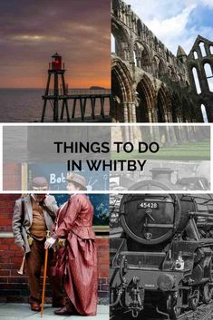 there are many different things to do in whitby, including an old train