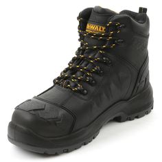 PRICES MAY VARY. SAFE & DRY: A fully waterproof leather upper and Hydroguard bootie lining, paired with a steel safety toe cap mean the Hadley boot is capable no matter the job. GUARANTEED TOUGH: Designed to take on any task, you'll find additional toe guard and heel guard protection built in to ensure the Hadley stands the test of time. Steel Safety Toe provides up to 200J of impact protection No Midsole Protection The DEWALT Hadley Men's Work Boot features a waterproof leather upper and lining Steel Toe Work Boots Men, Winter Boots Men, Construction Boots, Men's Uniforms, Black Winter Boots, Steel Toe Work Boots, Mens Winter Boots, Work Boots Men, Work Boot