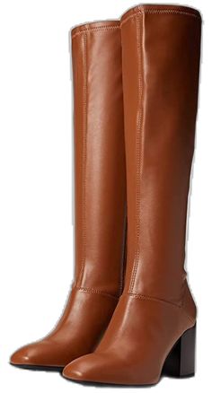 Narrow Calf Boots, Heel Boots For Women, Boot For Women, Shoe Trends, High Heel Boots Knee, Chunky Block Heels, Franco Sarto, Calf Boots, Spring Shoes